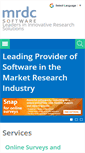 Mobile Screenshot of mrdcsoftware.com